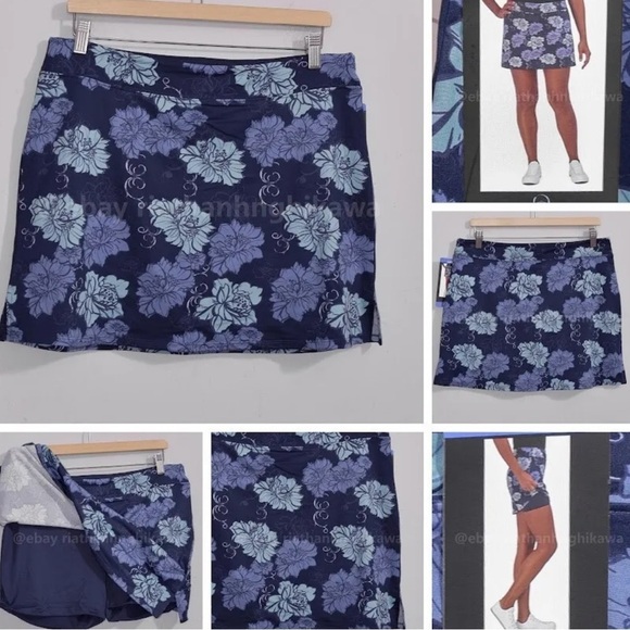 Tranquility by Colorado Clothing Ladies Skort Floral New With Tag - Picture 2 of 9